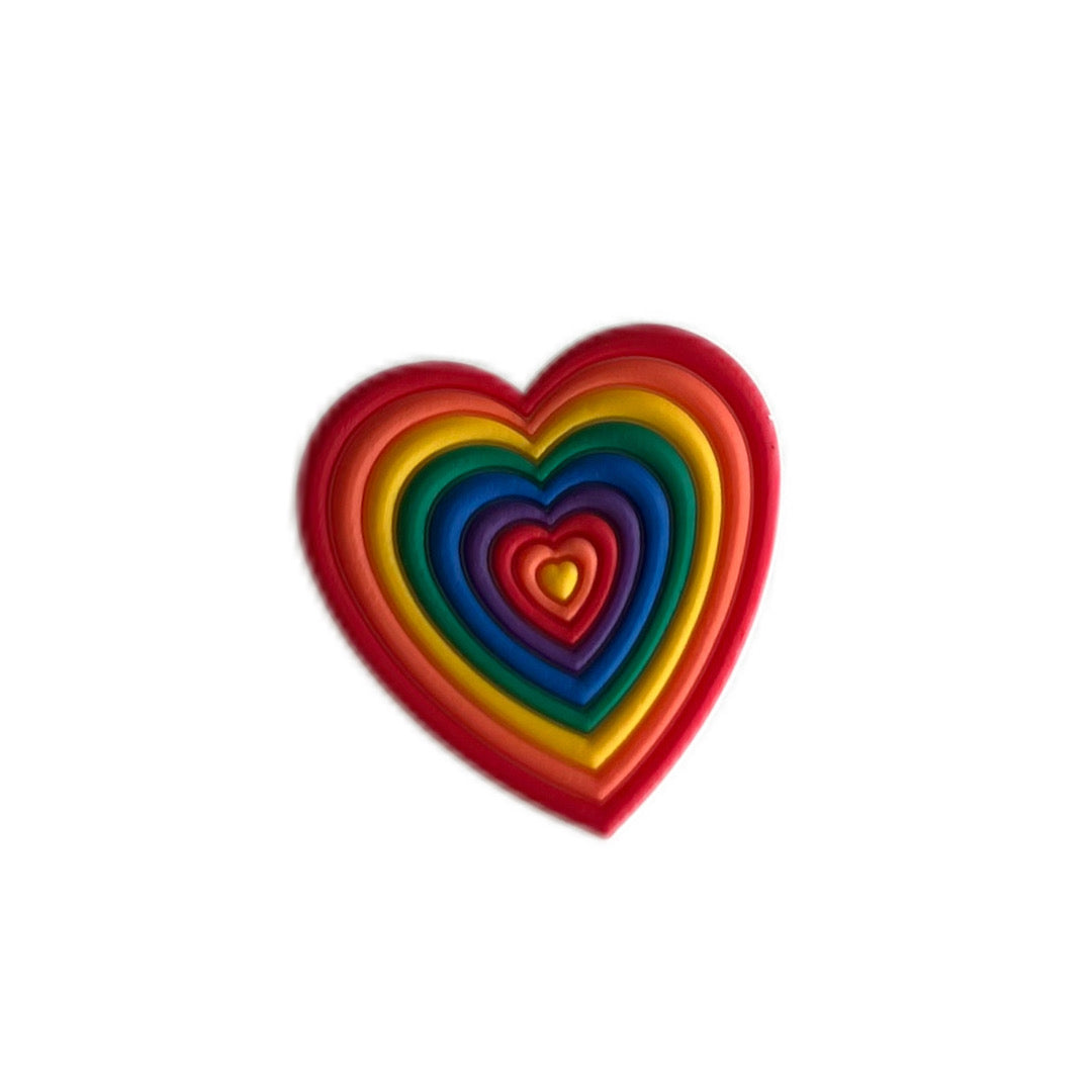 Coeur mulitcolore