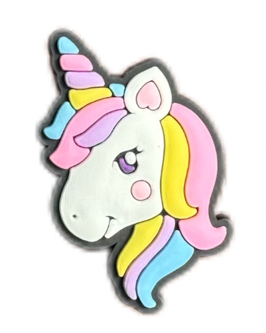 Licorne multicolore