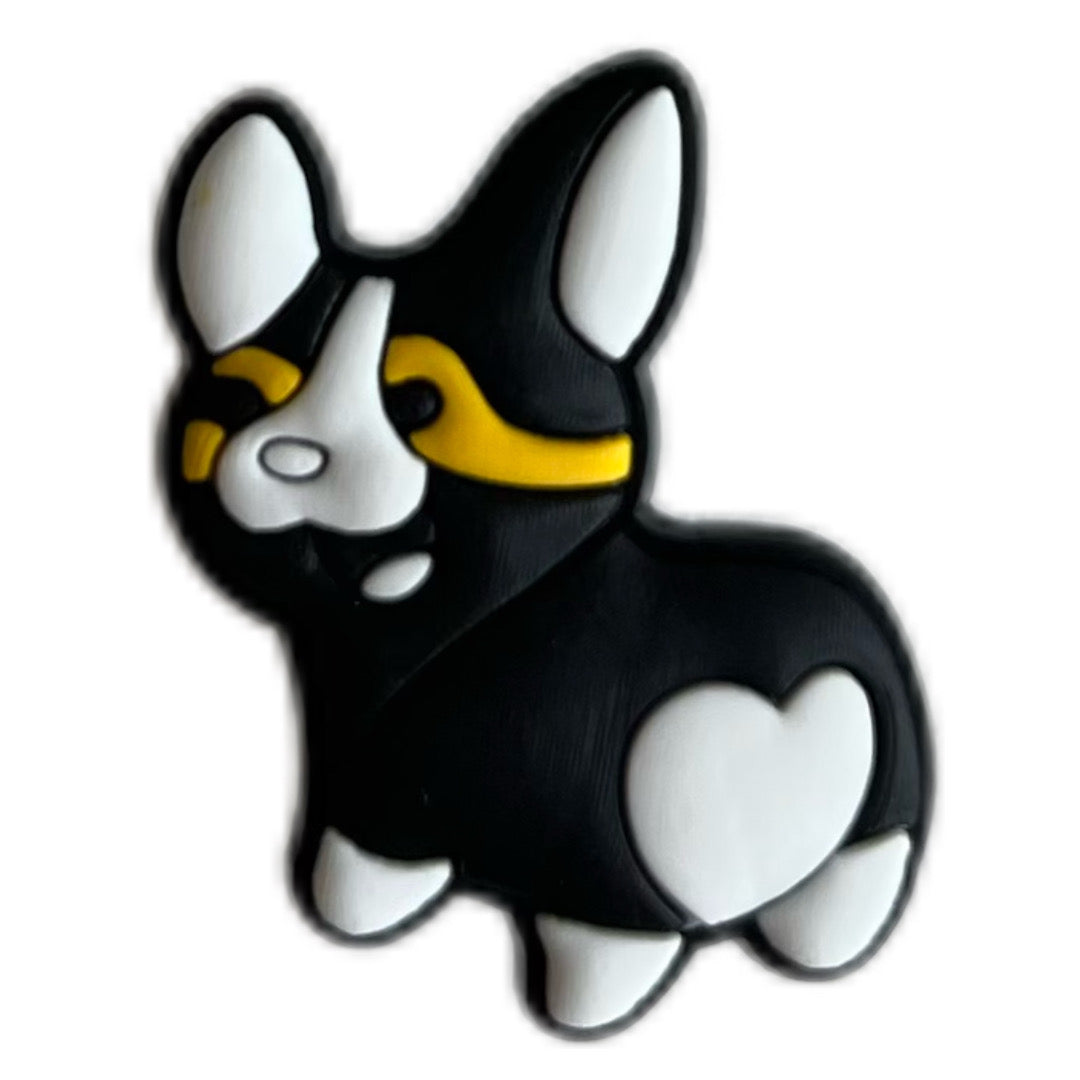 Chien coeur fesses