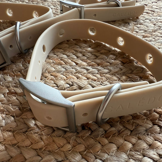 Collier petit beige